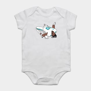 The backflip hill Baby Bodysuit